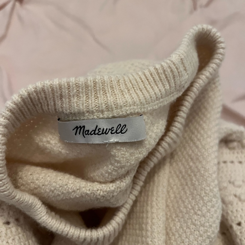 Madewell cream sweater